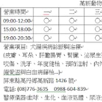 萬新動物醫院
